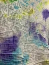 New Zalan Zalan tie-dyed all-cotton crepe fabric Item Picture
